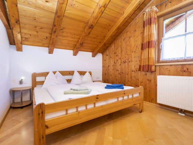 Schlafzimmer im Appartement A