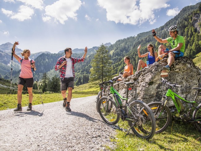 Wandern und Mountainbiken in Flachau und der Salzburger Sportwelt © Flachau Tourismus | zooom productions 